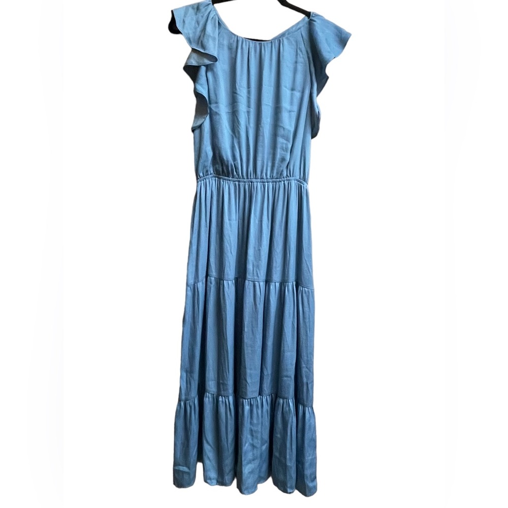 Loft Ruffle Tiered Midi Dress - Picture 7 of 12